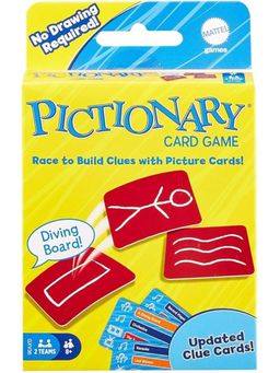 Mattel - Pictionary Card Game (3-4 Years)