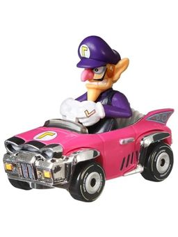 Hot Wheels - Mario Kart Waluigi and Toad Car (3-4 Years)
