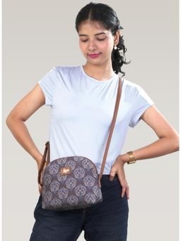 LIVRO - Womens Blue Vegan Leather Sling Bag