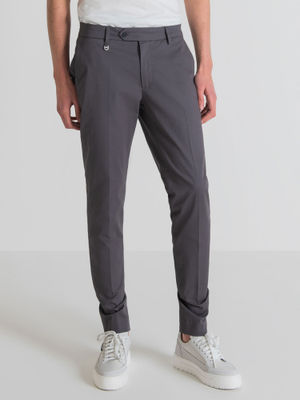 Antony Morato Black Linen Casual Pants main image 1