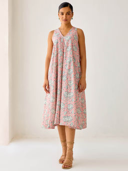 Ancestry - Pink Sleeveless Dress