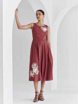 Ancestry - Wild Flower Flared Dress