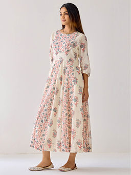 Ancestry - Mayra Block Print Dress