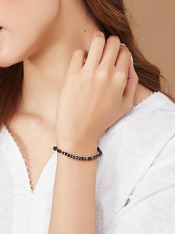 Fabindia - Women Black Adjustable Bracelet