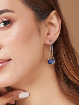 Fabindia - Women Blue Dangler Earrings