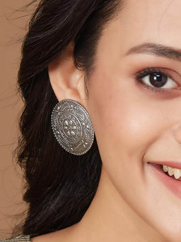 Fabindia - Women Silver Stud Earrings