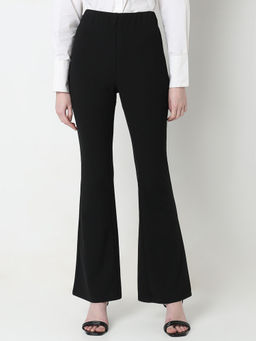VERO MODA - Black High Rise Flared Pant