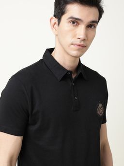 Rare Rabbit - Black Premium Polo