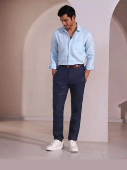 B Label - Blue Velocity Shirt with Pant