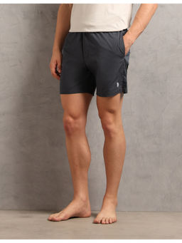 U.S. POLO ASSN. - Innerwear Mens Solid Breathable OEX13 Charcoal Boxer