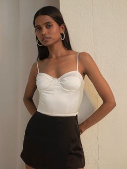 BEYOND - Rome Bodysuit White