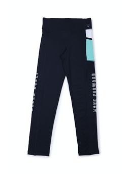 Allen Solly Junior - Girls Navy Solid Leggings