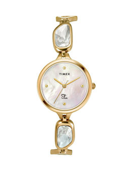 Timex - Fria Round 21mm White Dial Analog Women Watch - TWEL15900