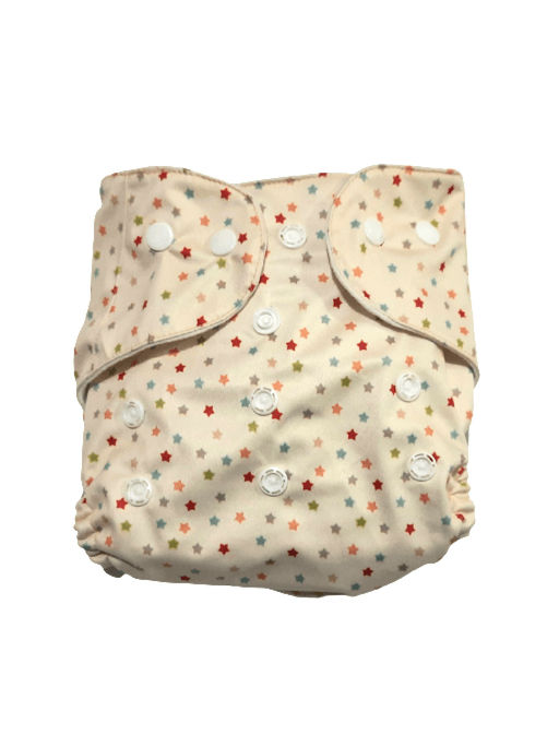 The Mom Store Colorful Stars Reusable Diaper (3 Months-3 Years)