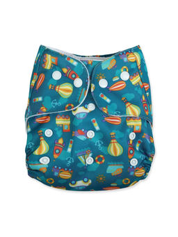 The Mom Store - Lets Race Reusable Cloth Diaper (3 Months-3 Years)