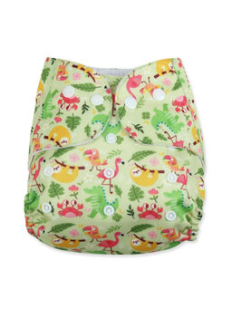 The Mom Store - Tropical Paradise Reusable Cloth Diaper (3 Months-3 Years)