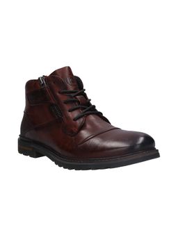 Bugatti - Men Solid Dark Brown Boots