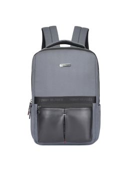 Tommy Hilfiger - Unisex Barak 14 Inch Laptop Backpack - Granite Grey