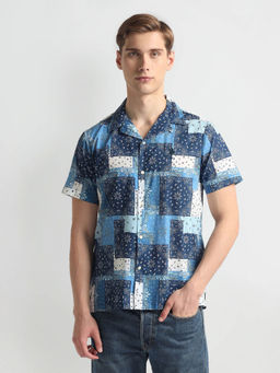 U.S. POLO ASSN. - Motif Print Slim Fit Shirt