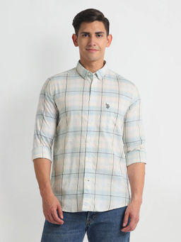 U.S. POLO ASSN. - Tartan Check Slim Shirt