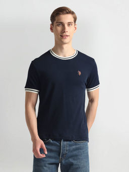 U.S. POLO ASSN. - Crew Neck Solid T-Shirt