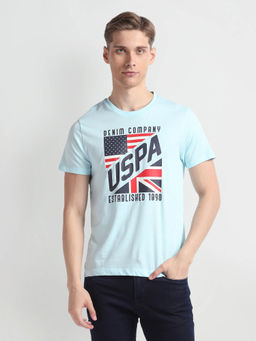 U.S. POLO ASSN. - Brand Print Muscle Fit T-Shirt