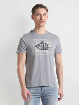 U.S. POLO ASSN. - Pure Cotton Brand Print T-Shirt