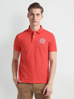 U.S. POLO ASSN. - Brand Print Muscle Fit Polo T-Shirt