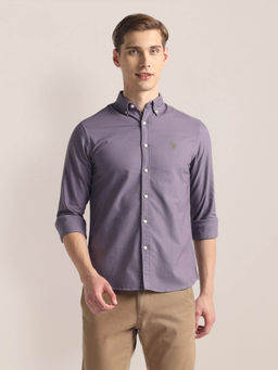 U.S. POLO ASSN. - Solid Dobby Shirt