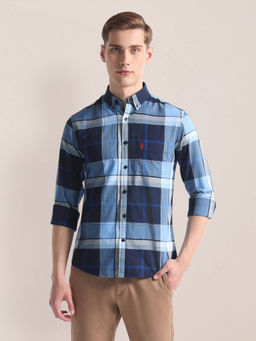 U.S. POLO ASSN. - Plaid Check Oxford Shirt