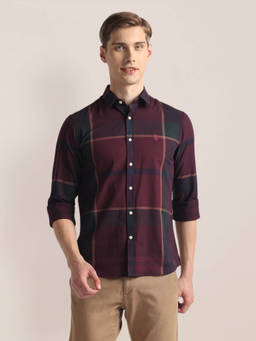 U.S. POLO ASSN. - Plaid Check Dobby Shirt