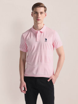 U.S. POLO ASSN. - Horizontal Stripe Logo Polo T-Shirt