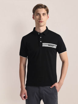 U.S. POLO ASSN. - Brand Print Slim Polo T-Shirt
