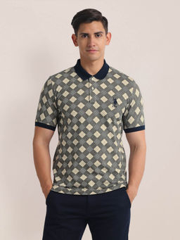 U.S. POLO ASSN. - Slim Fit Printed Polo T-Shirt