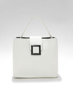 Haute Sauce - White Solid Handbag