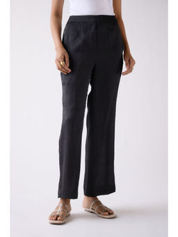 Basanti Kapde aur Koffee - Black Wide Leg Pant