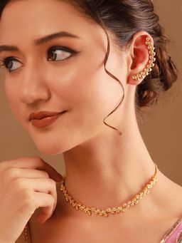 Voylla - Traditional Latika Pushp Jewellery Set