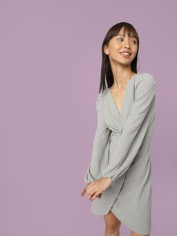 ONLY - Women Shimmer Grey Dress