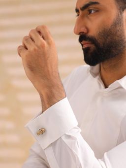 Cosa Nostraa - Binary & Beyond Cufflinks