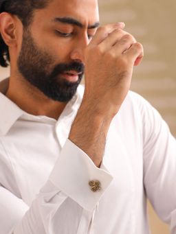 Cosa Nostraa - Gilded Gameplay Chronicles Cufflinks