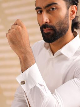 Cosa Nostraa - Baroque Hearts & Honor Cufflinks