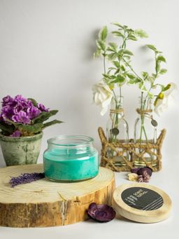 Happywagon - Relax - Lavender & Sea Breeze Jar Candle