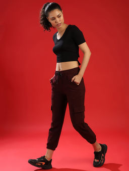 PINACOLADA - Red Women Stylish Active Joggers