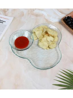 NATURALLY YOURS - Glass Serving Tray (Set Of 2)