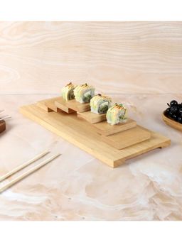 NATURALLY YOURS - Wooden Sushi Ladder Serving Platter