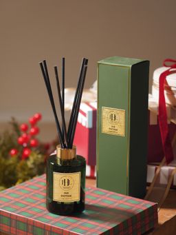 Pure Home + Living - Oud Exotique Glass Reed Diffuser - Green
