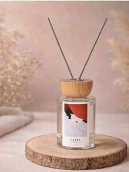 Aarvi Decor - Transparent Zen Tea Bloom Aroma Reed Diffusers 150 Ml