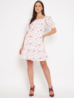 CAMLA - Women Floral Print Mini Dress