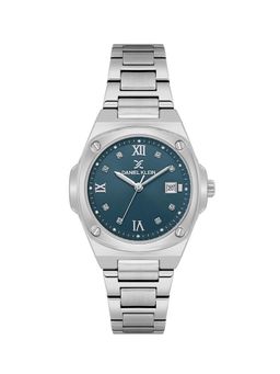Daniel Klein - Timepiece for Her Elegant Look with Teal Dial Watch-DK.1.13947-2 (M)