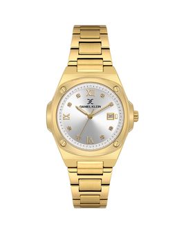 Daniel Klein - Designer Watch Contrast Of Silver And Gold-DK.1.13947-3 (M)